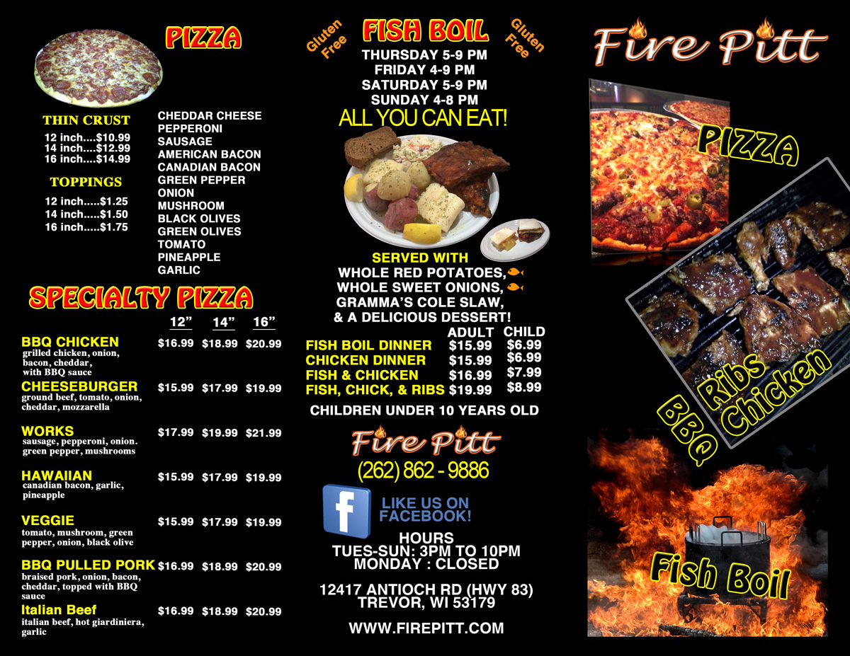 Catering Service On Site Fish Boil Fire Pitt Restaurant